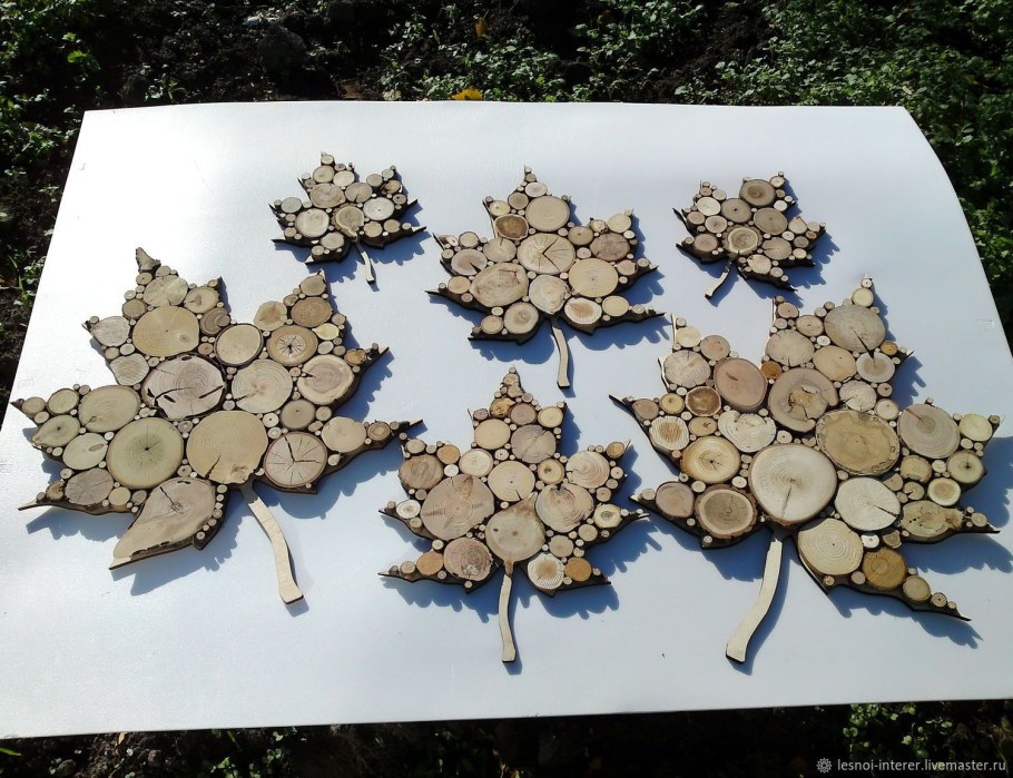 Экостиль панно из спилов