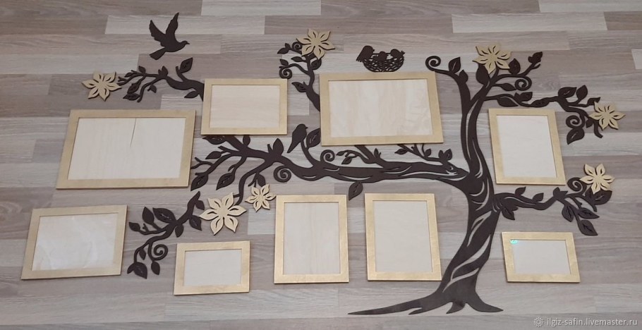 Фоторамка дерево из фанеры