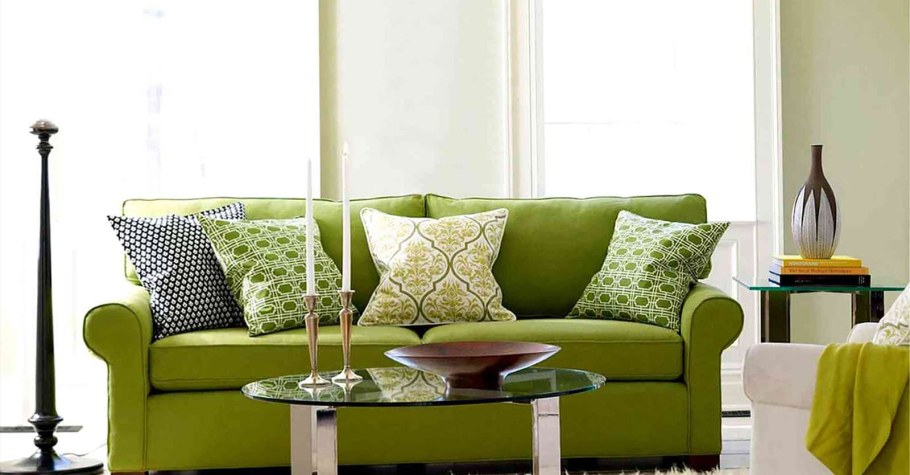 Зеленый цвет в интерьере