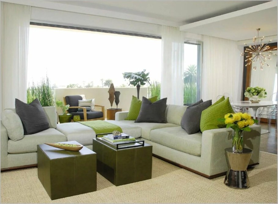 Диваны в интерьере гостиной