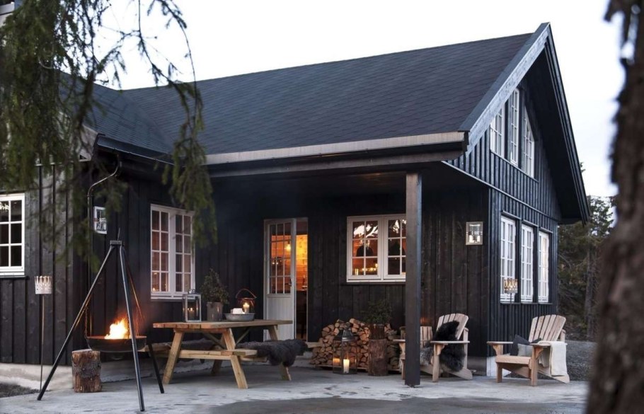 Скандинавский дом в Норвегии