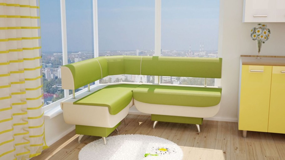 Кухонный диван Валенсия Бител