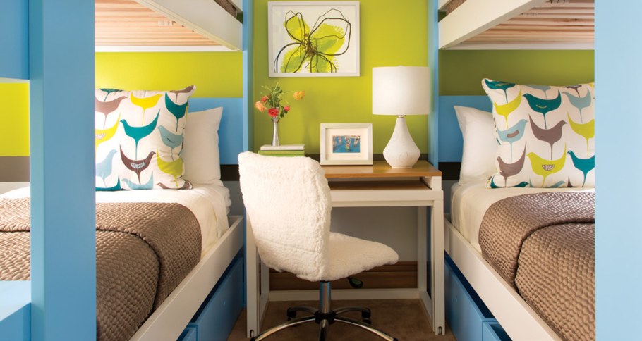 Обустройство детской комнаты для двоих