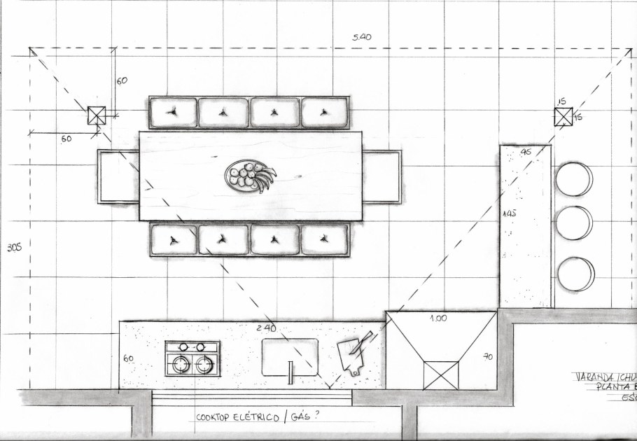 Дизайн проект чертежи