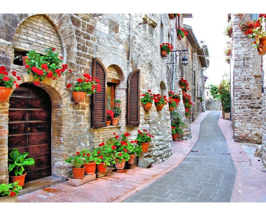 Италия Гористая улочки Италии