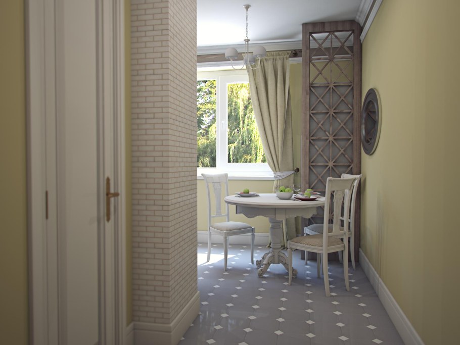 Интерьер в башне Вулыха