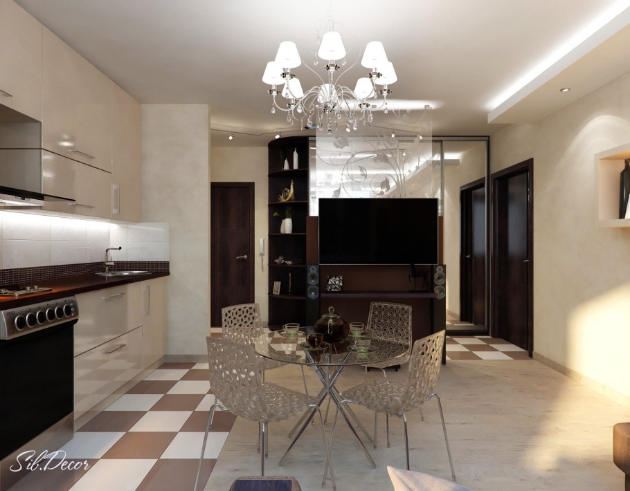 Кухня 3х комнатная