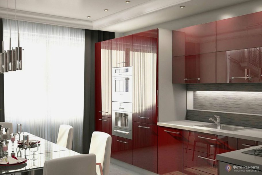 Кухня в типовой квартире