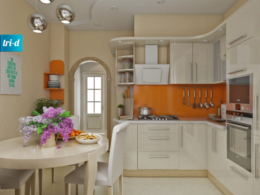 Кухня в панельной двушке