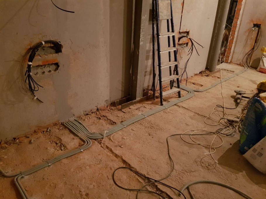 Монтаж электрики в квартире