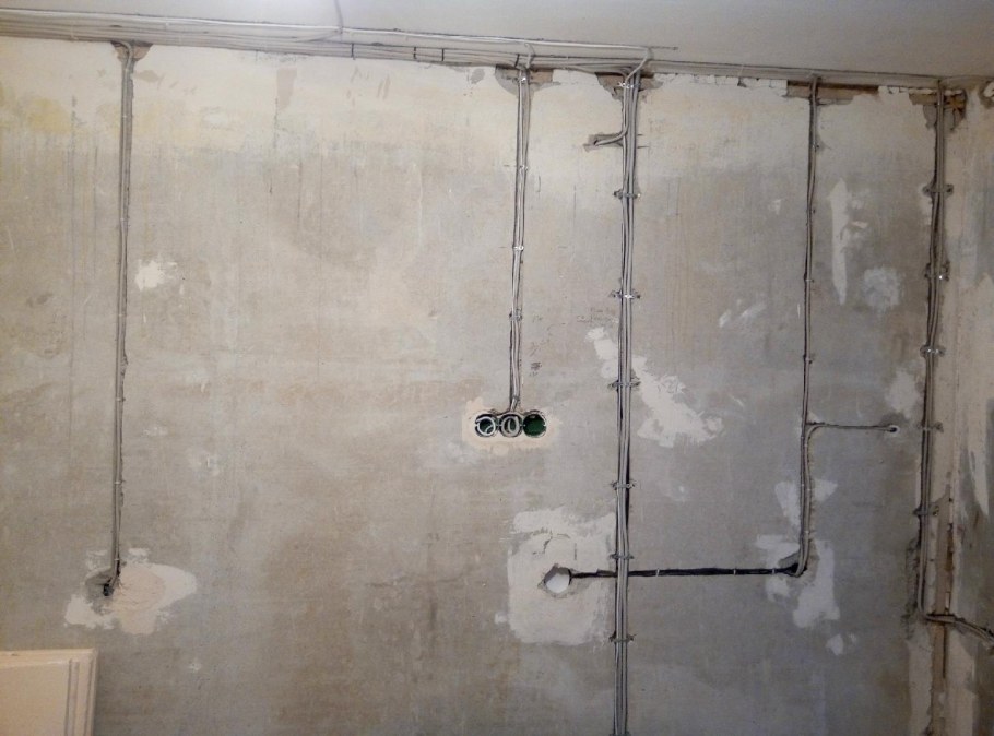 Электромонтаж штробление