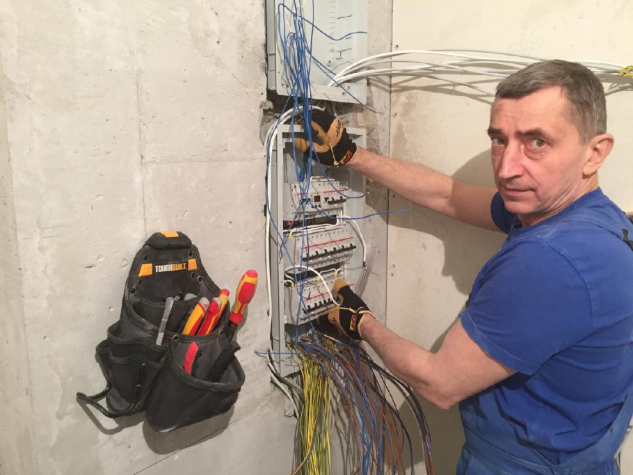 Демонтаж электрики квартире