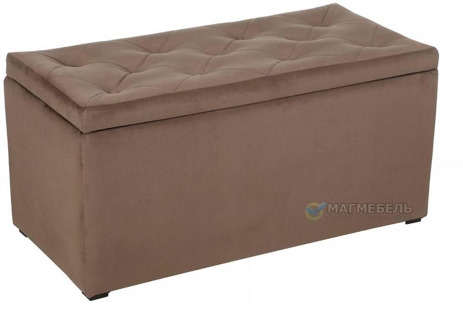 Пуф "Тони - 3" коричневый