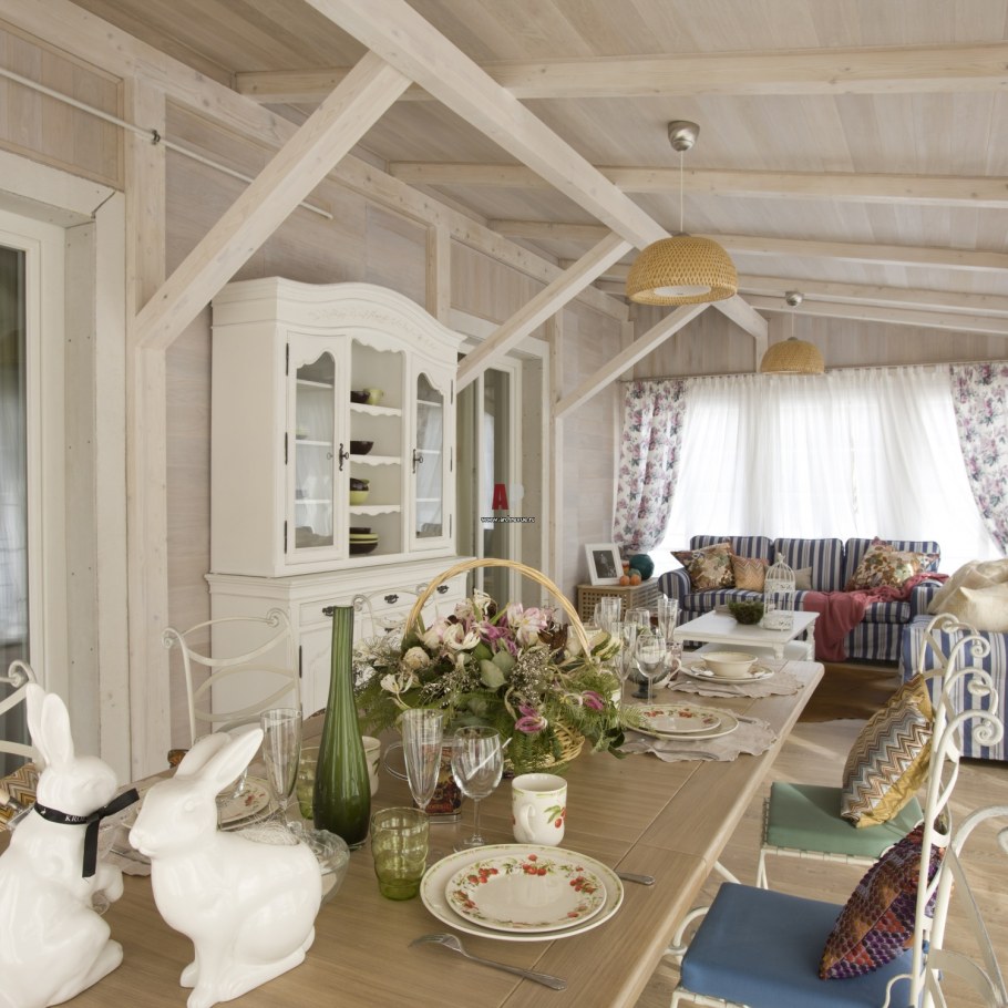 Кухня в стиле Кантри Эклектика Прованс