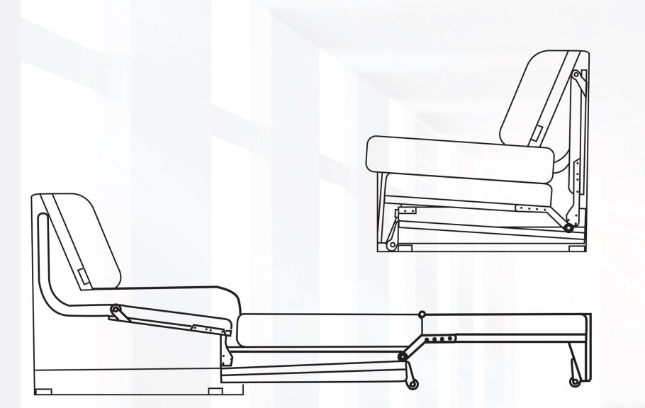Механизм трансформации Пума диван угловой