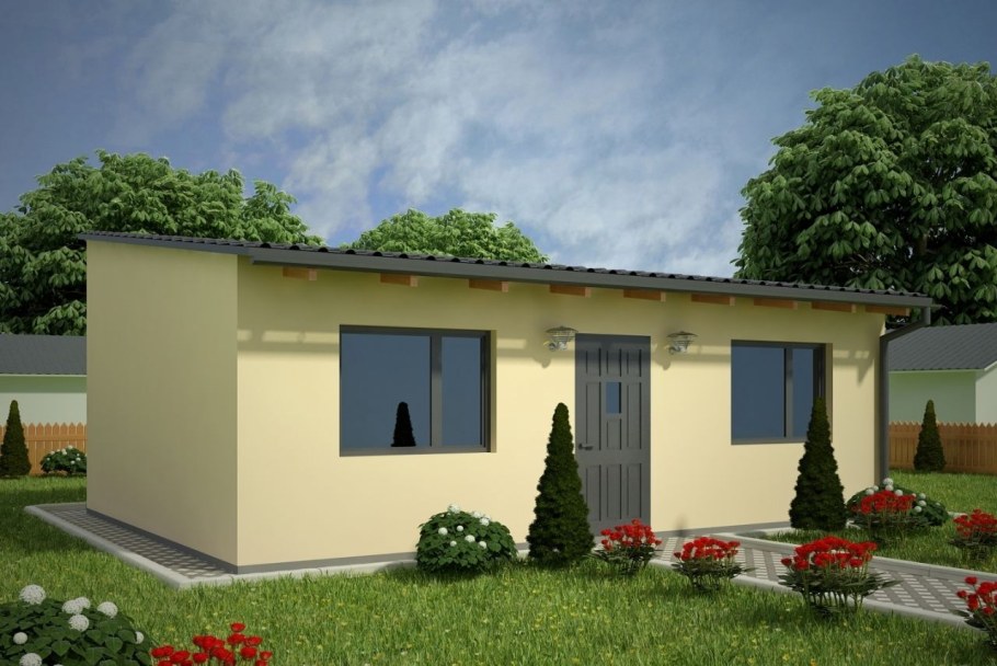 Баня из газобетона 3 на 5