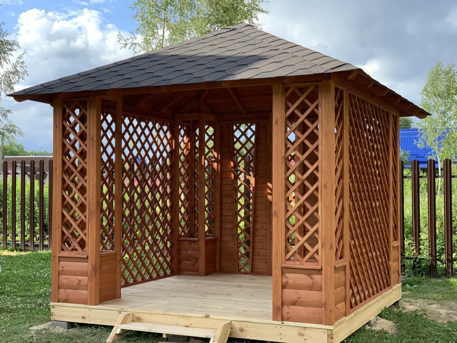 Газебо английская беседка