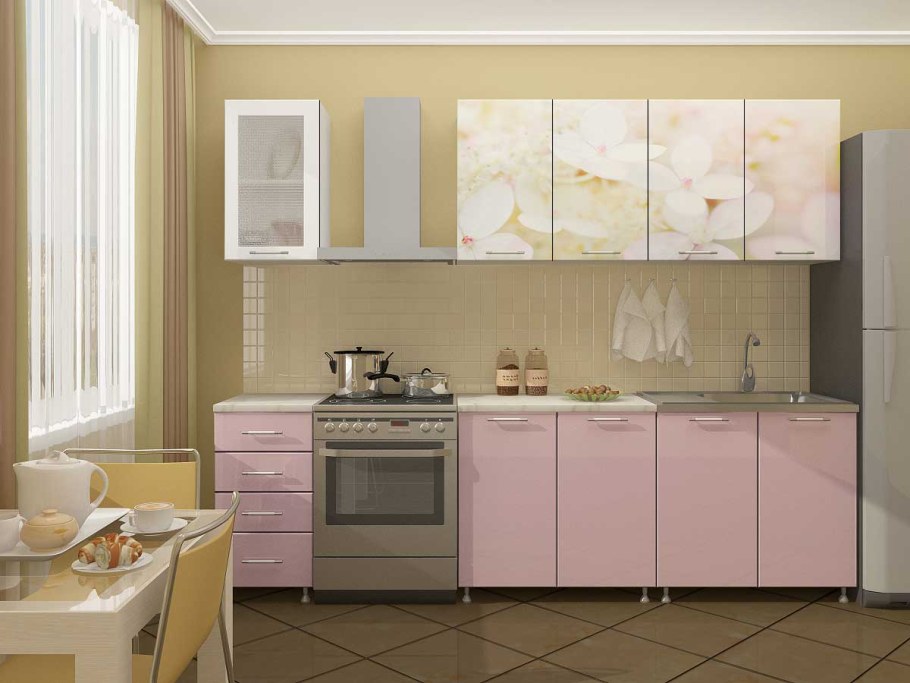 Кухня патина орех