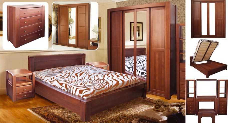 Кухня МДФ 2,0м. (Яблоневый цвет)