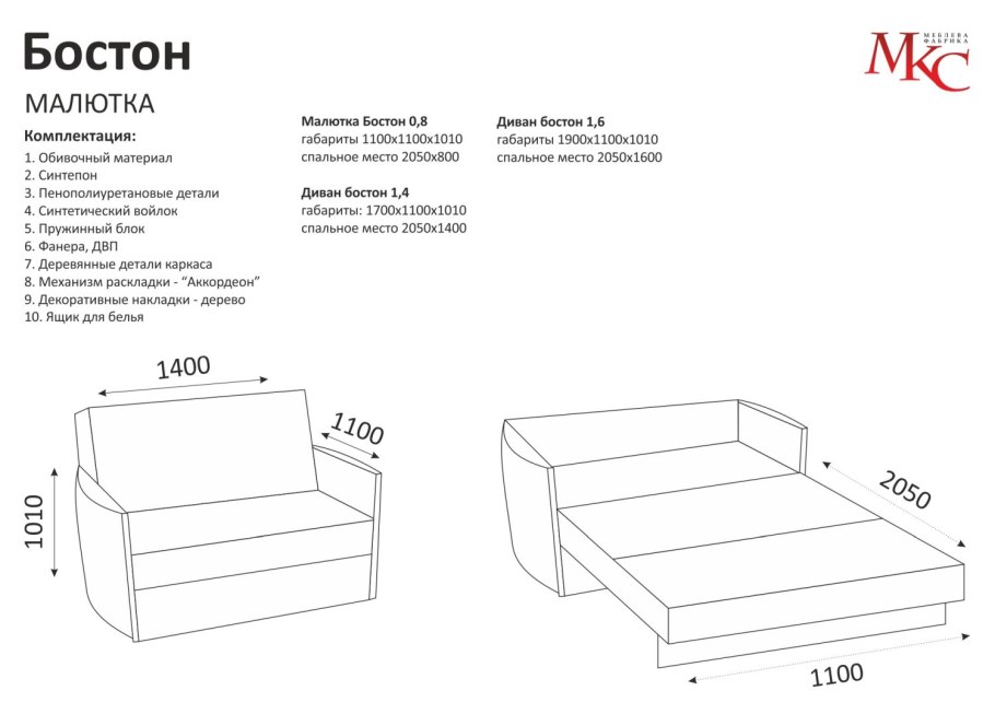 Механизм раскладки Малютка