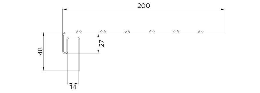 J-фаска FINEBER 3.05 М белый