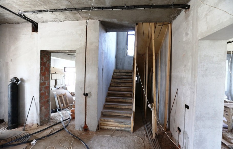Этапы ремонта в таунхаусе