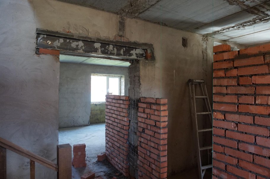 Частный дом без отделки