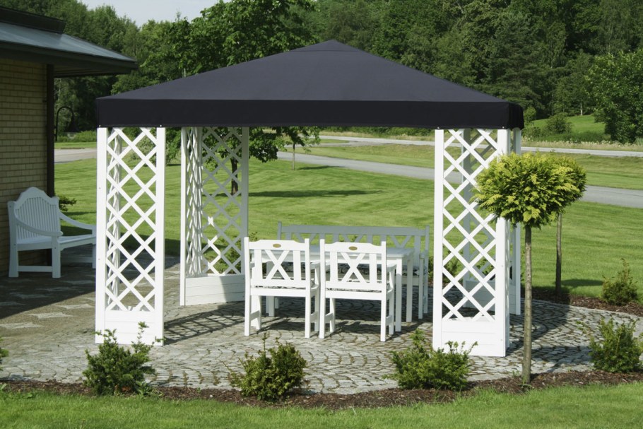 Беседка из ПВХ профиля