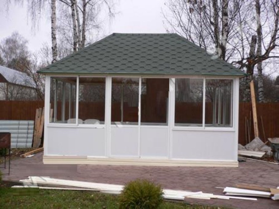 Терем беседки застекленные