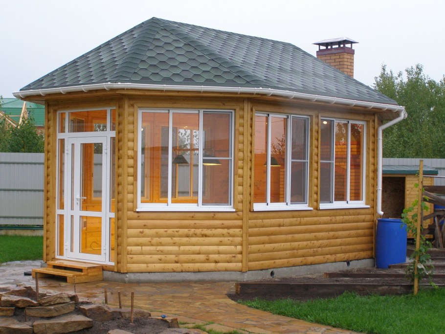 Белая беседка