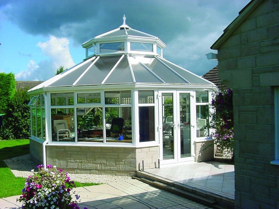 Беседка из ондулина