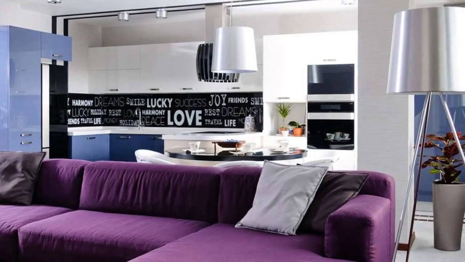 Зонирование кухни и коридора