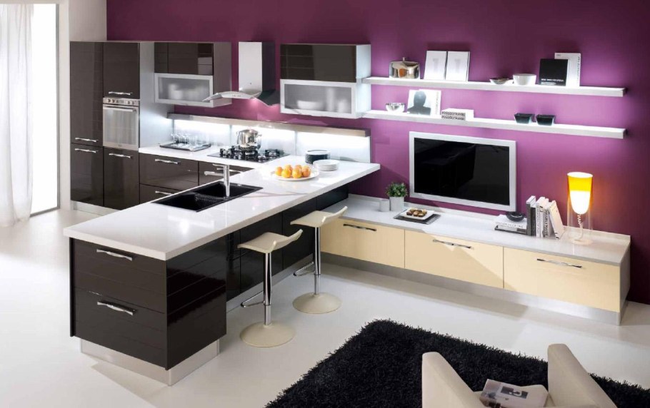 Интерьер студии 18 кв.м