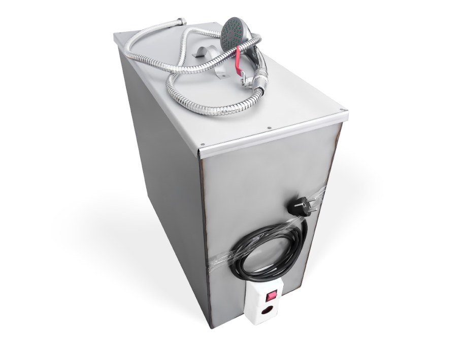 Бак из нержавейки с подогревом 80 литров