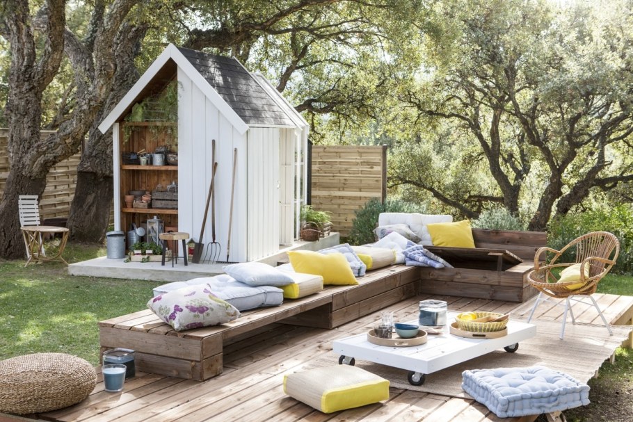 Уголок отдыха на даче