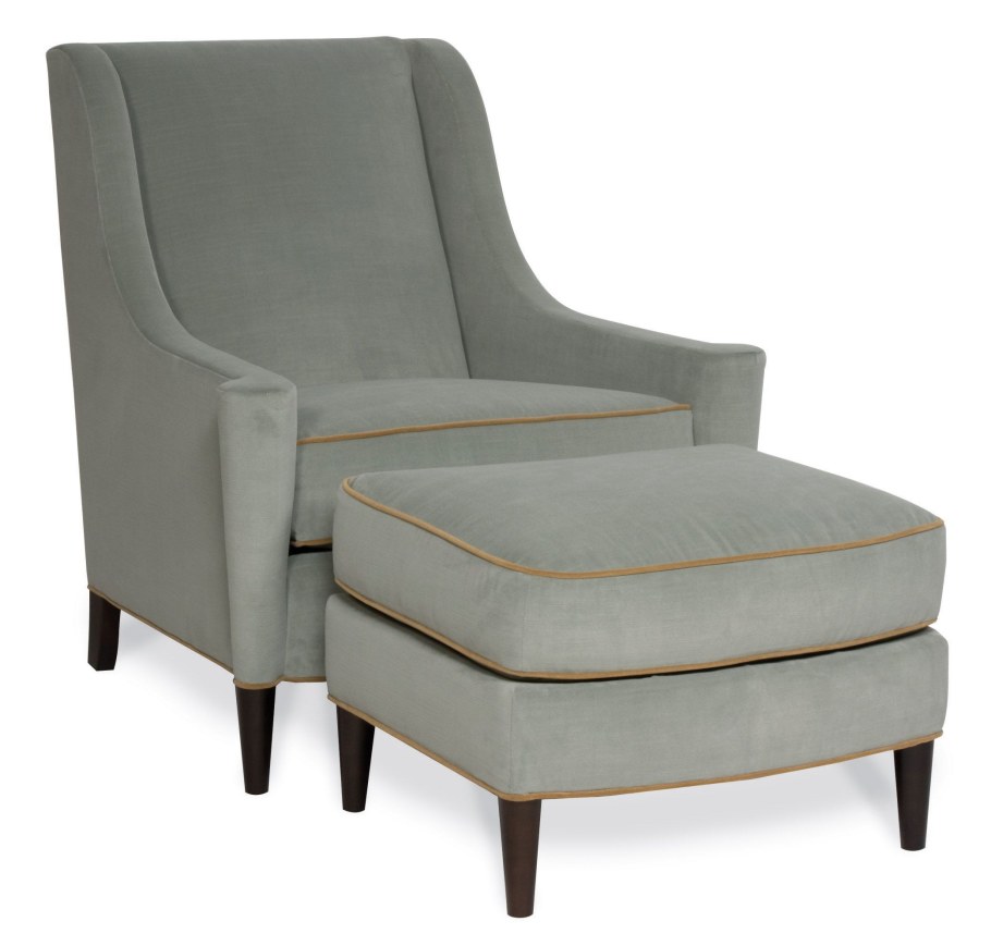 Кресло Wendy лен серое