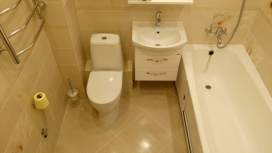 Ванная комната совмещенная