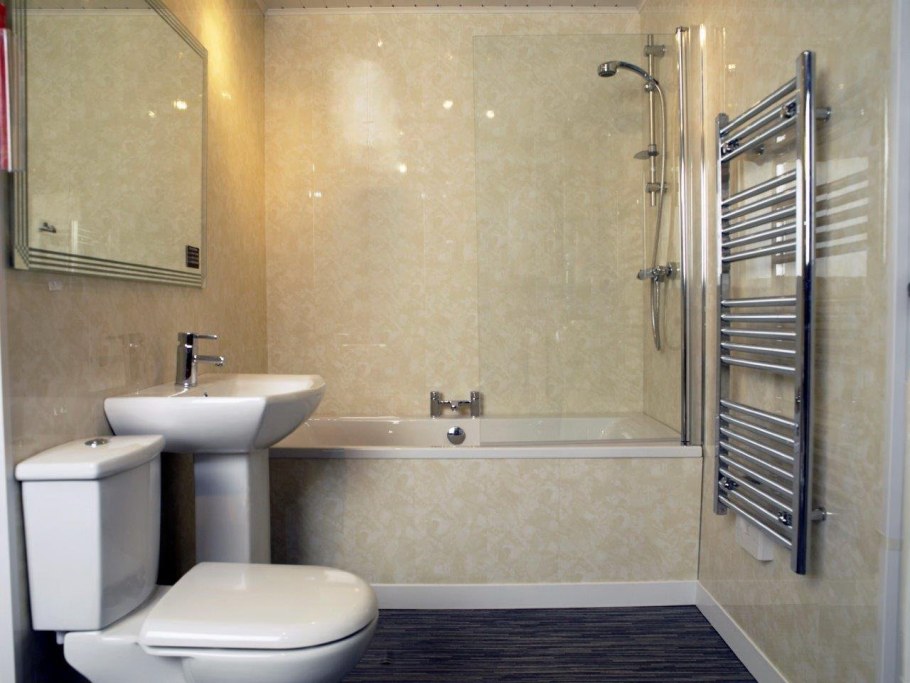 Отделка ванных комнат пластиком