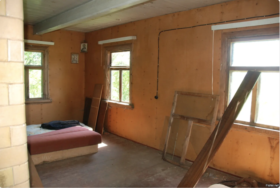 Реконструкция старого деревянного дома изнутри