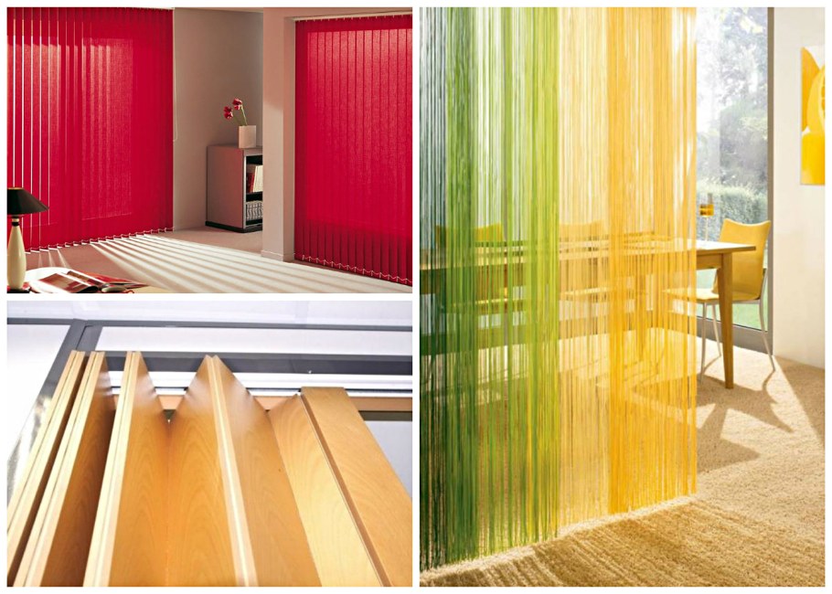 Жалюзи на дверь вертикальные