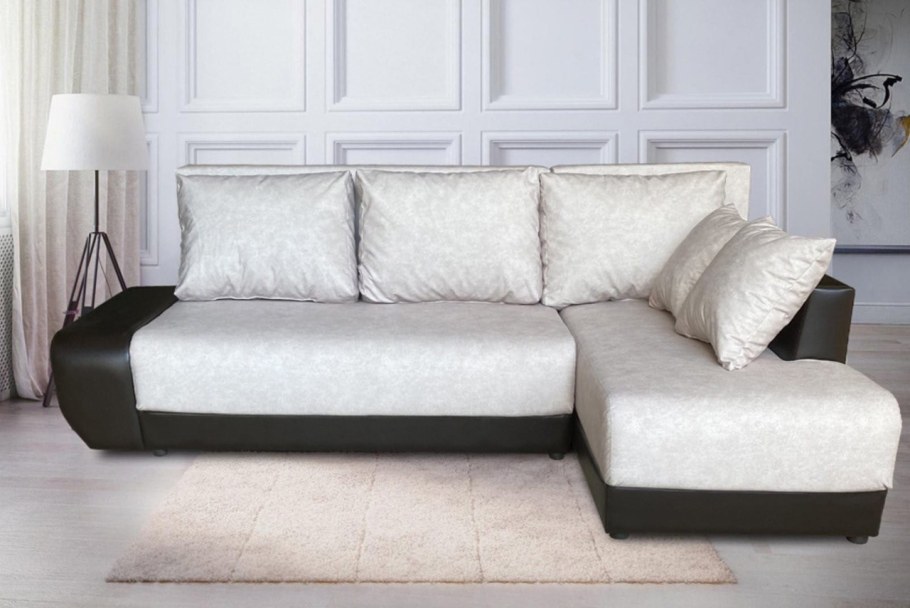 Варианты цветов угловых диванов