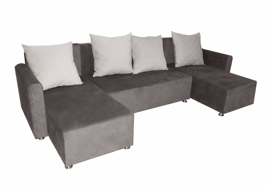 Угловой диван Олимп-1 (серый)