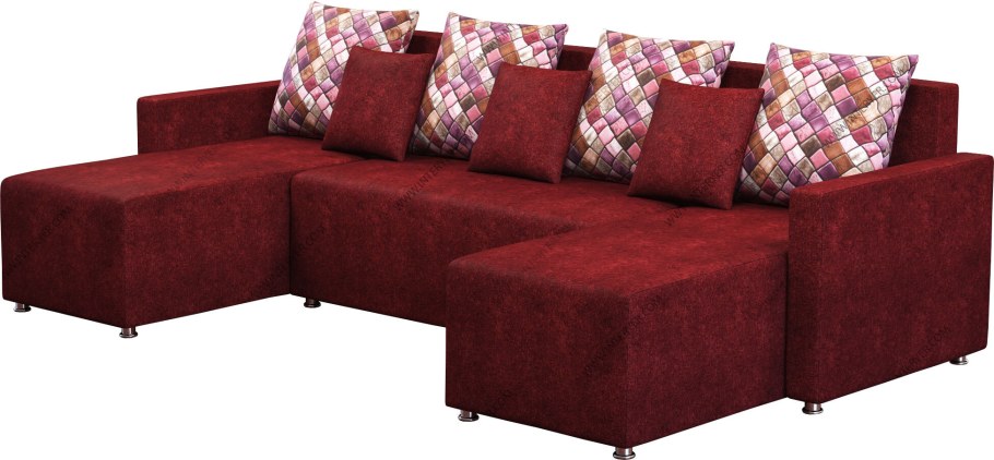 Диван Олимп фиолетовый