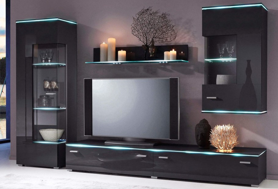 Гостиная стенка Fever 1 BRW дуб сонома