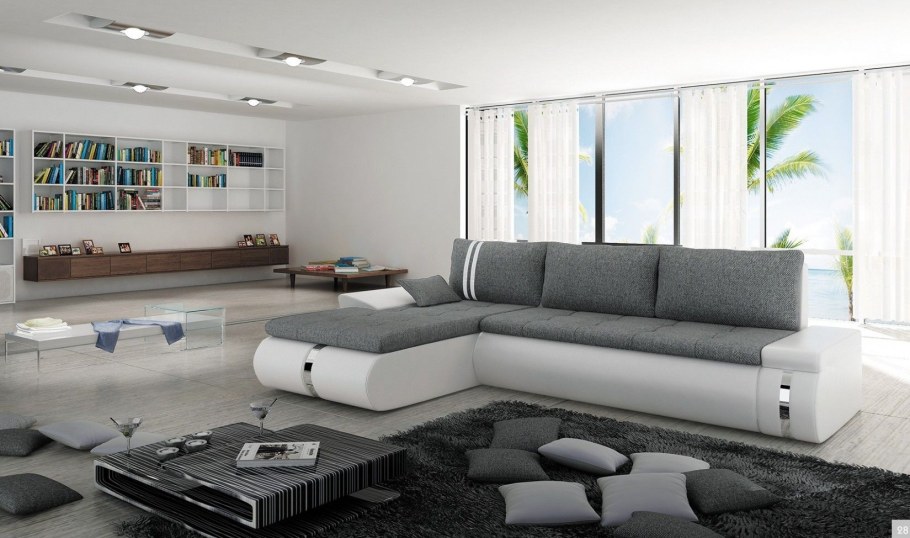 Необычные угловые диваны