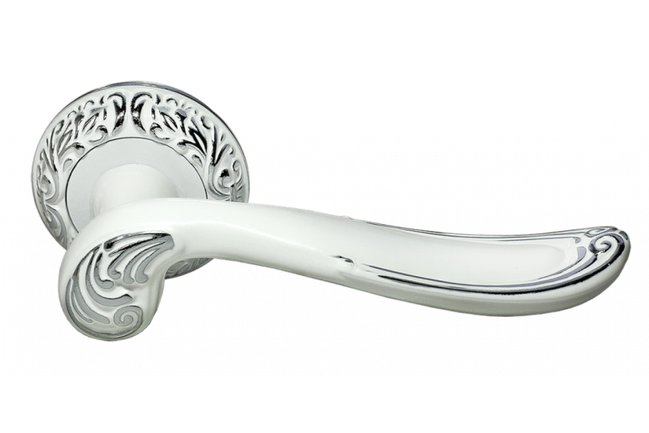 Ручка дверная DIY MH 22 CLP W PG белый золото