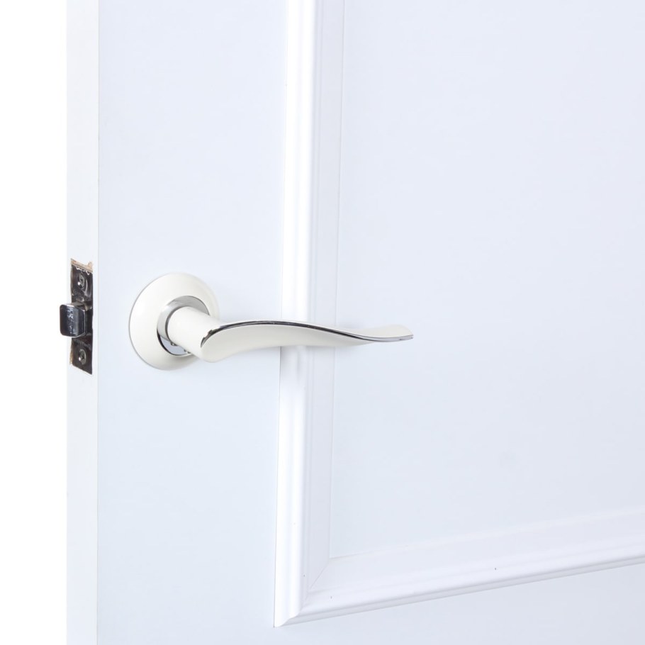 Ручка дверная на розетке inspire, алюминий, цвет никель