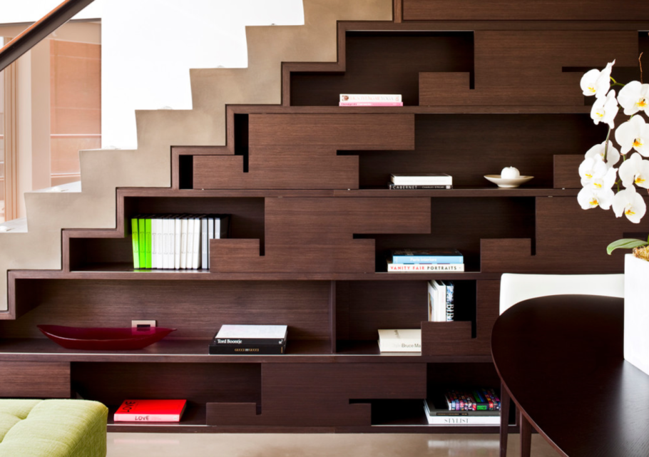 Лестница шкаф на антресольный этаж