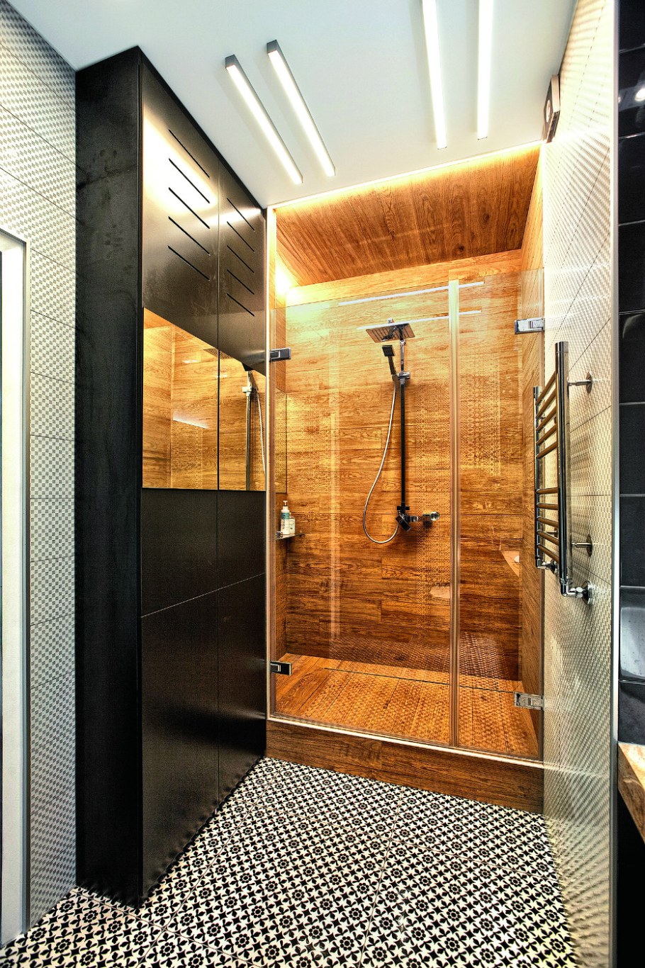 Ванная комната с душем в пол