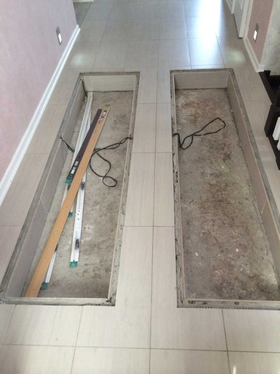 Ниша в полу